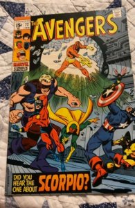 The Avengers #72(1977) First Zodiac/Buscema higher grade