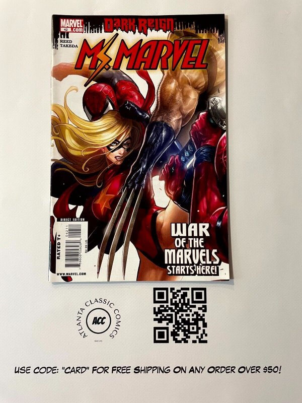 Ms. Marvel # 42 VF Comic Book Avengers Hulk Thor Iron Man Carol Danvers 11 J883
