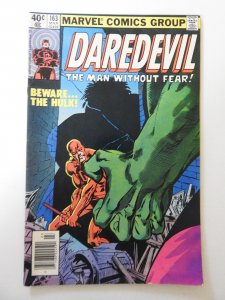 Daredevil #163 (1980) VG Condition moisture stain