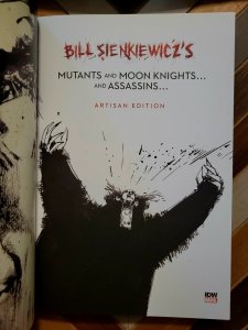 Sienkiewicz's Mutants, Moon Knights, Assassins Artisan Edition (IDW Marvel 2024)