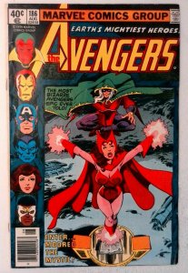 Avengers #186 Marvel 1979 FN Comic Book Key 1st Appearance Chthon