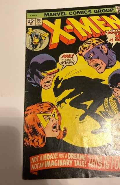 The X-Men #90 (1974)death of prof x