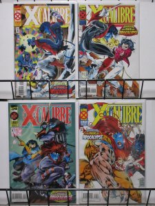 X CALIBRE (1995) 1-4 complete Age Of Apocalypse story!