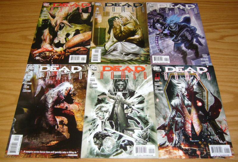 Dead Romeo #1-6 VF/NM complete series vampires DC comics 2 3 4 5 2009 snider