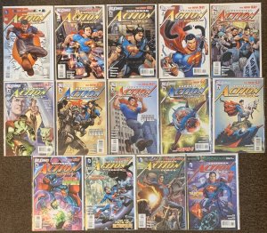 57 Superman Action Comics The New 52 DC Comics 2012 #0,1,2,3,4,5,6,8,10 Var Lot