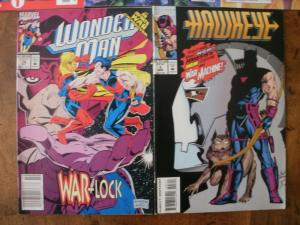 5 MARVEL Comic: MANGAVERSE SWORD #1 MONSTERS UNLEASHED #3 WONDER MAN #14 HAWKEYE