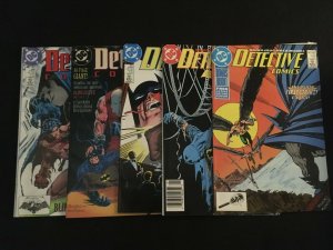 DETECTIVE COMICS #595, 596, 597, 598, 599