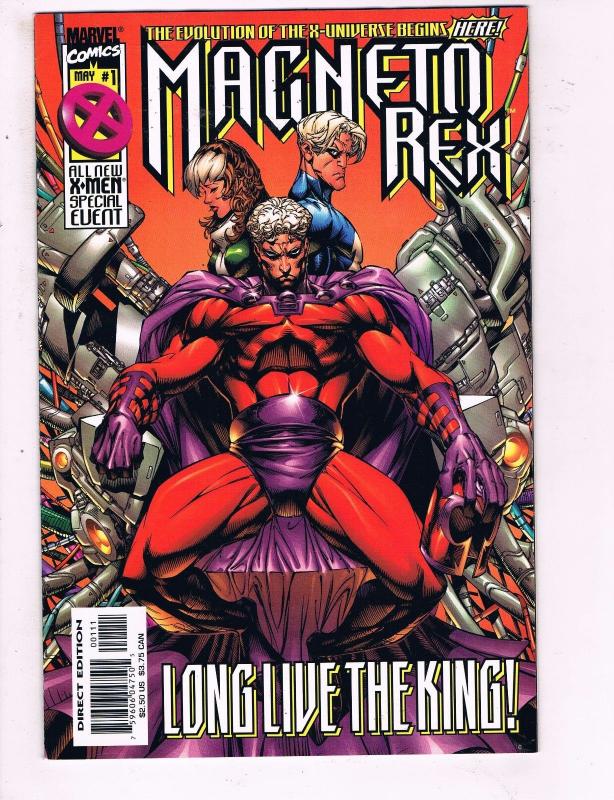 Magneto Rex #1 VF Marvel Comics Long Live The King Comic Book Quicksilver DE9