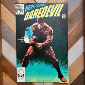 DAREDEVIL #193 VG/FN (Marvel 1983) Larry Hama Story BITSY'S REVENGE Klaus Janson