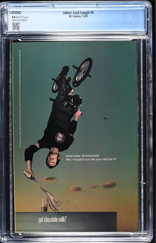 Joker: Last Laugh #5 (12/01) Graded CGC 9.8