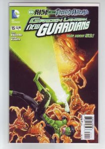GREEN LANTERN NEW GUARDIANS (2011 DC) #15 CVR A AARON KUDER