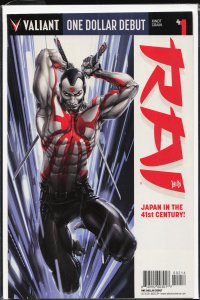 Rai #1 One Dollar Debut Second Print Cover (2014) Rai