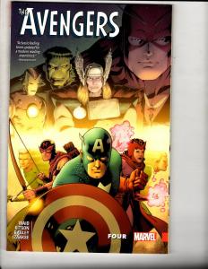 FOUR Avengers Marvel Comics TPB Graphic Novel Comic Book Hulk Thor Iron Man J308