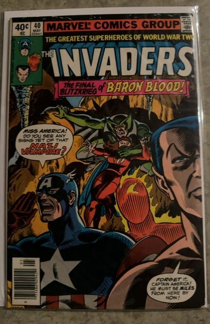 The Invaders #40 (1979) The Invaders 