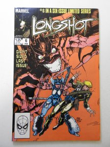 Longshot #6 (1986) FN Condition!