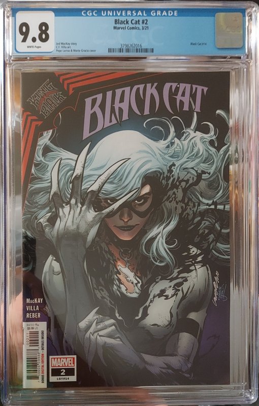 Black Cat #2 CGC 9.8 King in Black