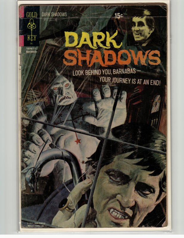 Dark Shadows #11 (1971) Dark Shadows