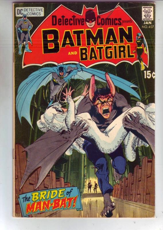 Detective Comics #407 (Jan-71) VF- High-Grade Batman