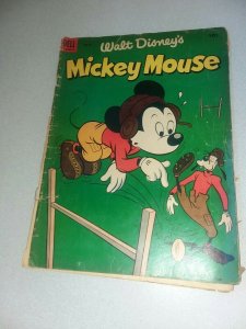 Mickey Mouse 8 Issue Golden Silver Bronze Age Comics Lot Run Set Collection