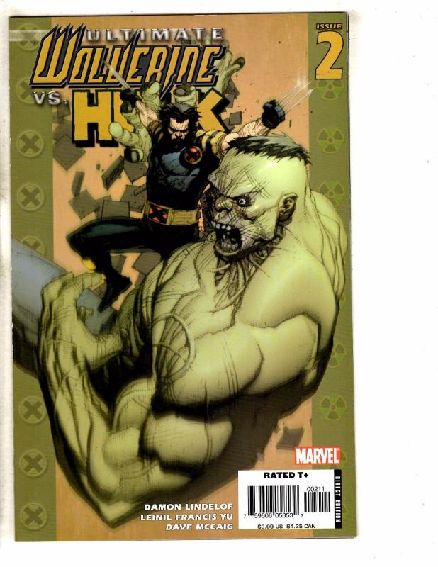 11 Ultimate Marvel Comics Wolverine Hulk 1 2 X4 1 2 Nightmare 1 2 3 War +MO J258