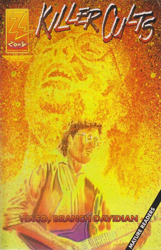 Killer Cults #3 VF ; Comic Zone | Waco, Branch Davidian