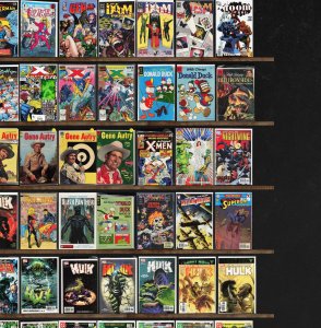 Huge Lot 230+ Comics with Incredible Hulk, Donald Duck & More!