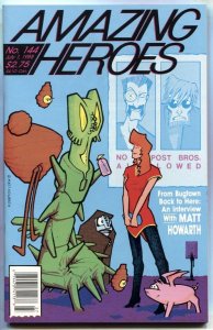 AMAZING HEROES #144 1988 - Matt Howarth