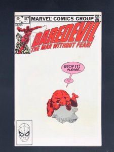 Daredevil #187 (1982) 1st Team Appearance of Chaste