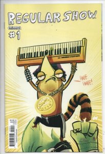 REGULAR SHOW #1 B, 1st, NM, Variant, 2013, KaBoom, Nathan Fox