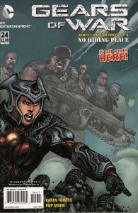 Gears of War #24 VF ; DC | Last Issue