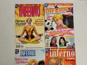4 Inferno DC Comic Books #1 2 3 4 Series 95 TJ15