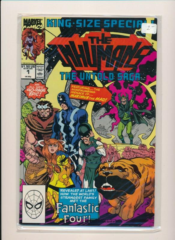 MARVEL King-Size Special THE INHUMANS #1 FINE/VERY FINE (PF690) 