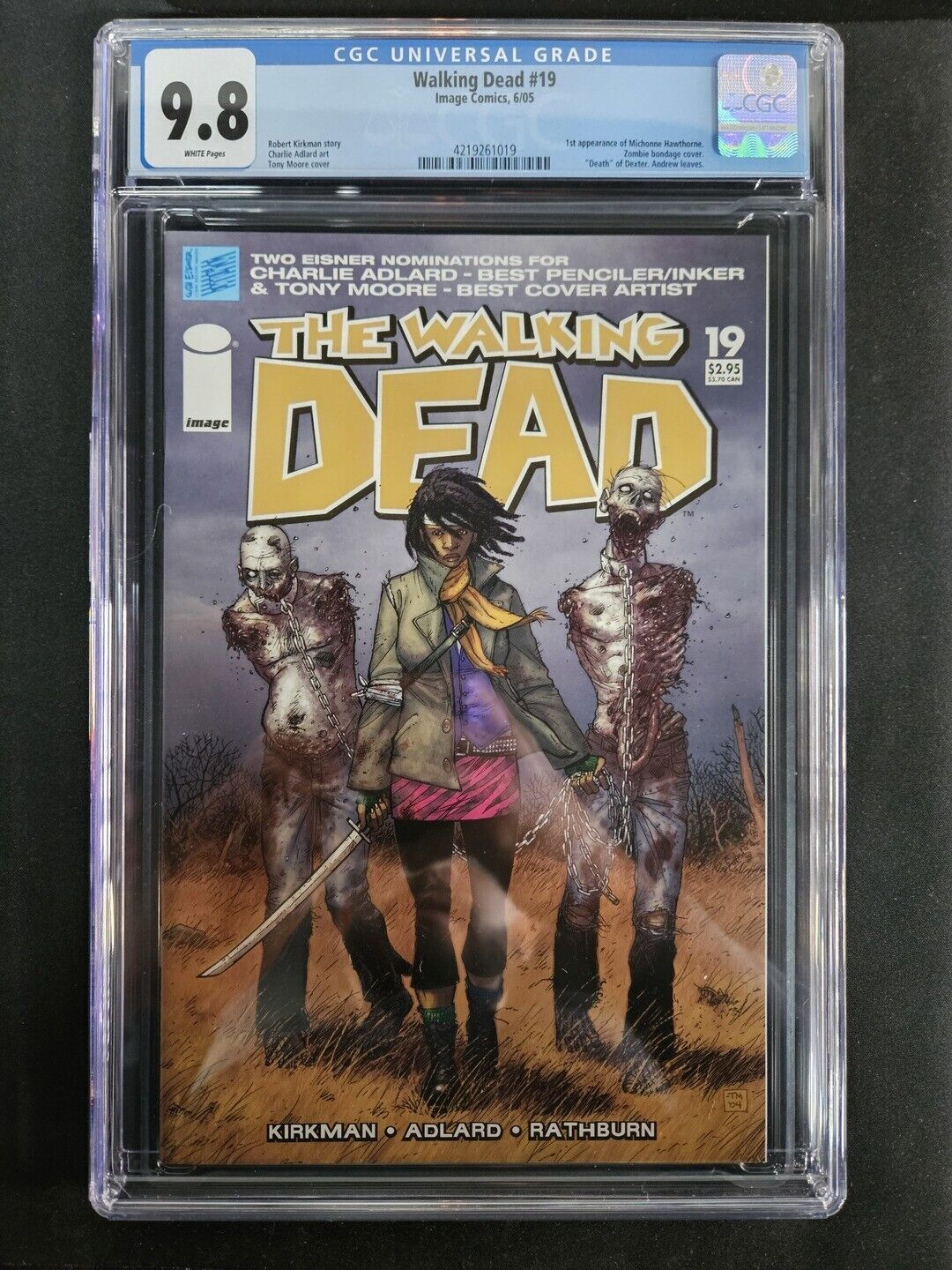 michonne walking dead comic