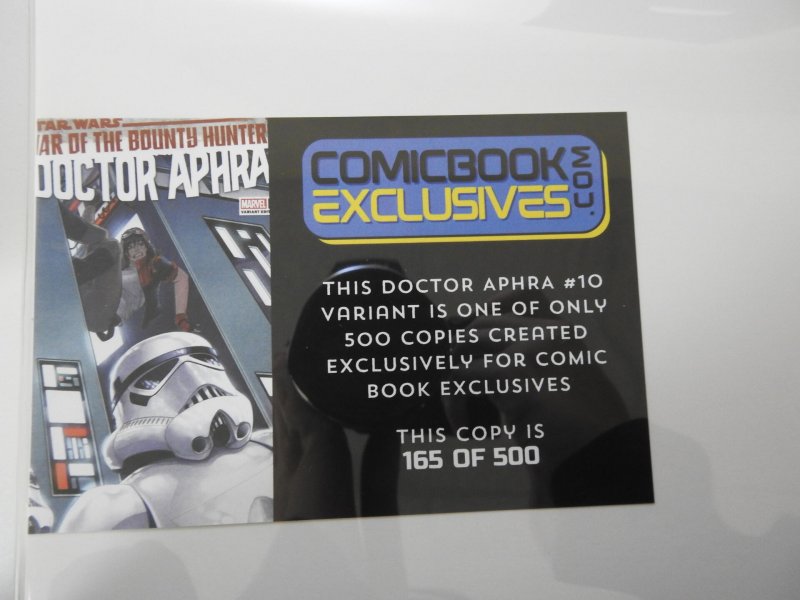 Doctor Aphra #10 Variant Edition LDT 500 W/ COA