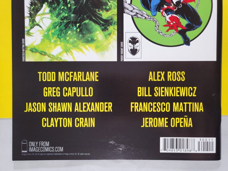 Spawn #300 Homage Amazing Spider-Man Parody Todd McFarlane 2019 Image Comics