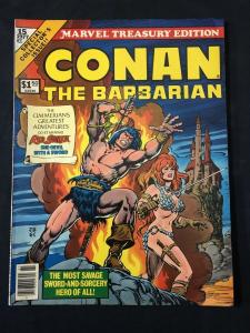 Marvel Treasury Edition Conan The Barbarian #15-1977 FN