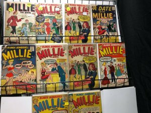 MILLIE THE MODEL 10 diff mostly 1956-1958 FR-G KURTZMAN, PATSY 