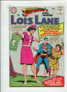 SUPERMAN'S GIRLFRIEND LOIS LANE #61 (6.5) SUPERMAN'S MARRIAGE MONEY!! 1965