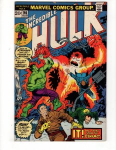 The Incredible Hulk #166 (1973) IT, THE THING FROM THE DYNAMO! / ID#374