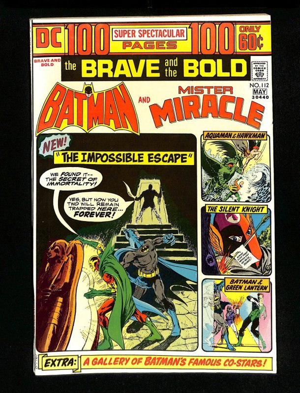 Brave And The Bold #112 Batman Mister Miracle!