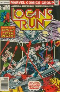 Logan’s Run (Marvel) #3 VF/NM; Marvel | save on shipping - details inside