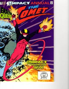 Lot Of 8 The Comet Impact Comic Book #8 9 1011 15 16 17 Annual-1 KS6