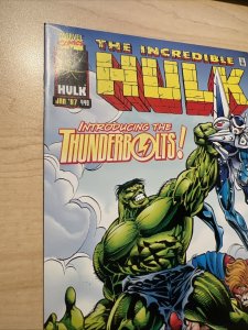 Incredible Hulk #449 Marvel 1997 1st App. Thunderbolts - High Grade!!