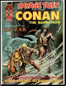 Savage Tales #5 (1974) Conan