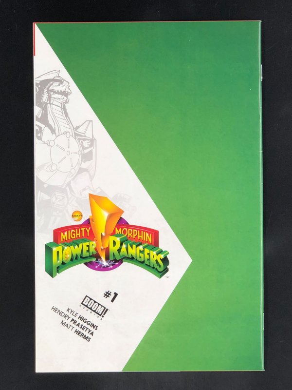 Mighty Morphin Power Rangers #1 Cover H (2016)