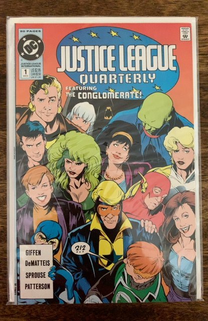 Justice League Quarterly #1 Direct Edition (1990)