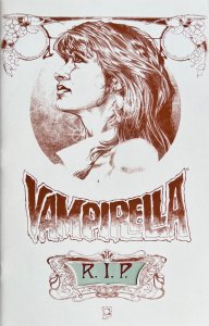 Vampirella Lives #1 (1996) White Card Overlay Edition NM Condition