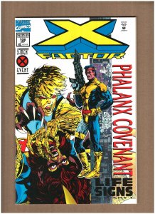 X-Factor #106 Newsstand Marvel Comics 1994 Phalanx Covenant Foil Cover NM- 9.2