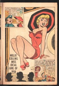 Millie the Model #83 1958-Swimsuit  cover by Dan DeCarlo-My Girl Pearl-Chili-...