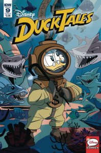 DUCKTALES (2017 IDW) #9 VARIANT CVR B GHIGLIONE NM